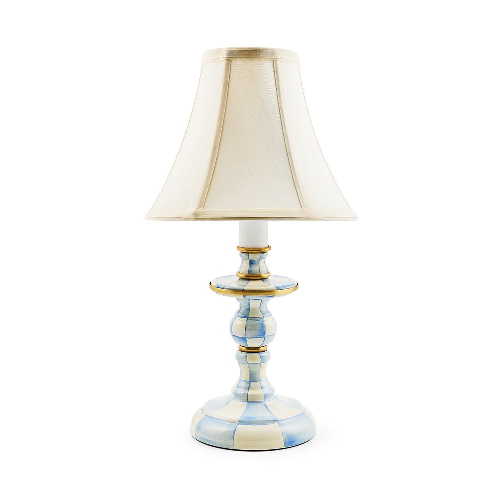 Check Candlestick Lamp