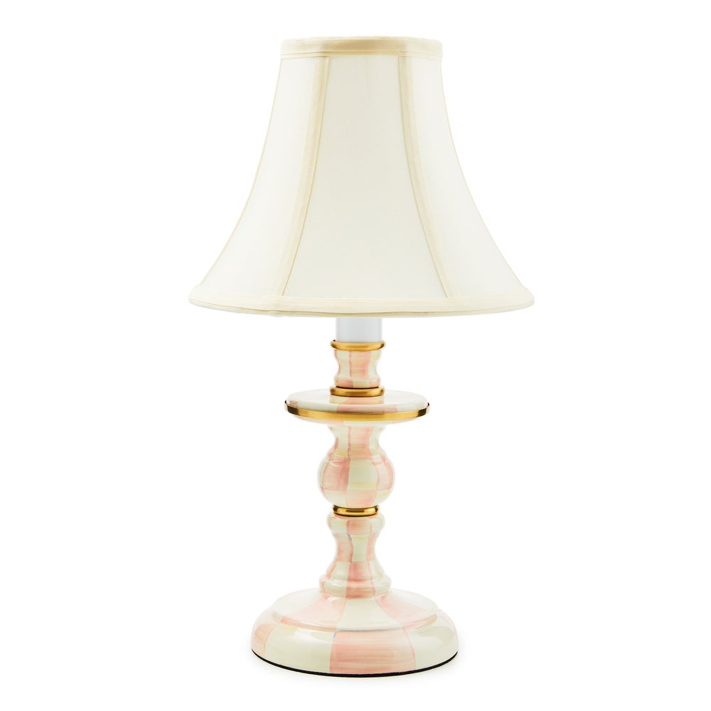 Check Candlestick Lamp