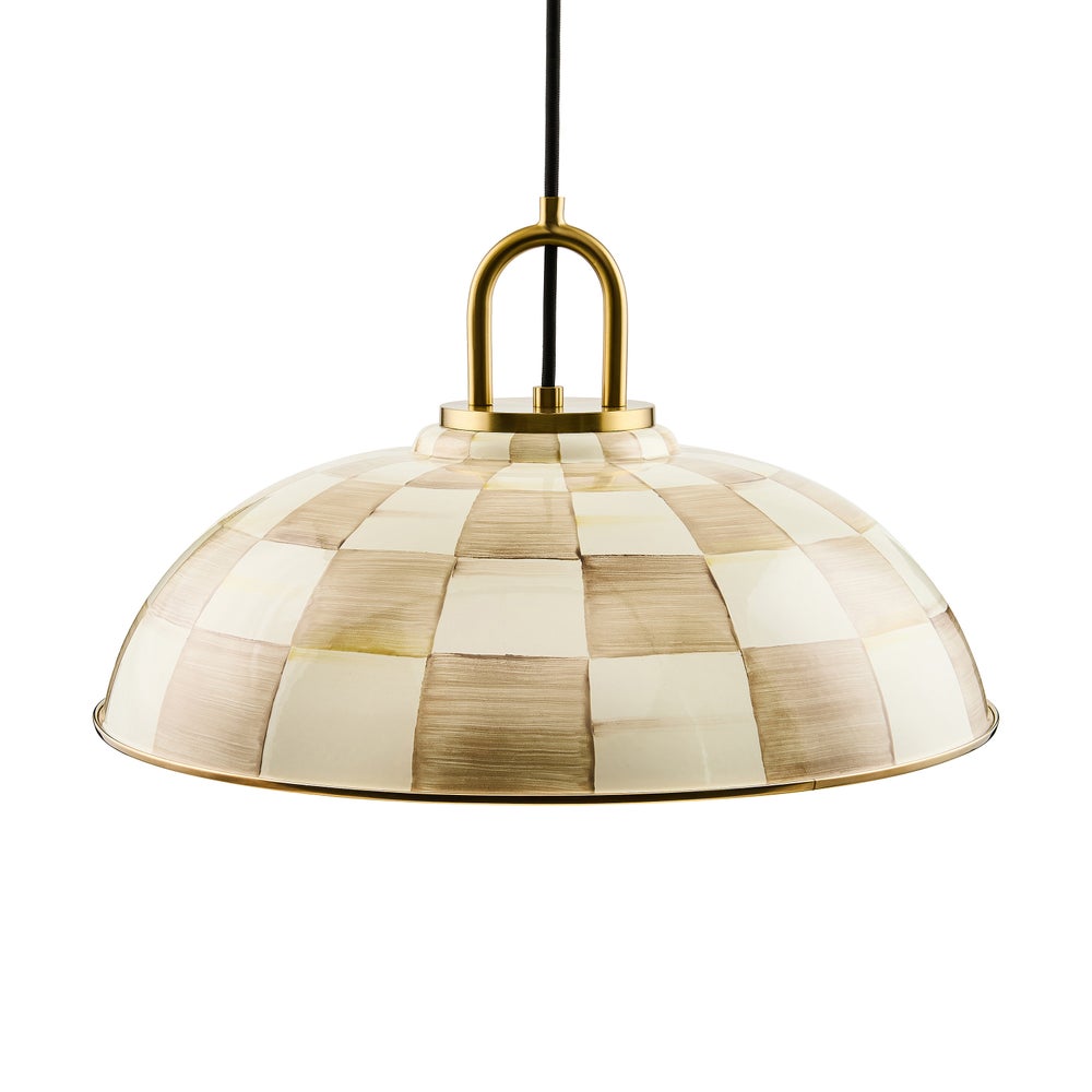 Check Dome Pendant Lamp