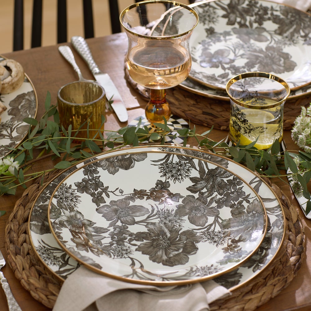 English Garden Dinnerware, Set of 4