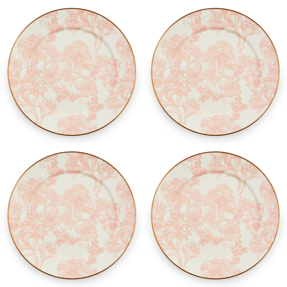 English Garden Dinnerware, Set of 4
