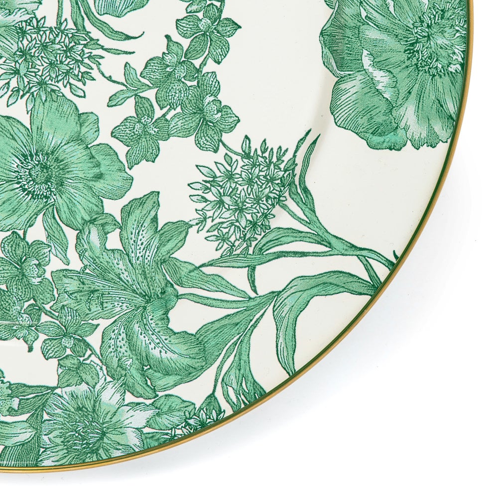 Emerald English Garden Enamel Dinnerware