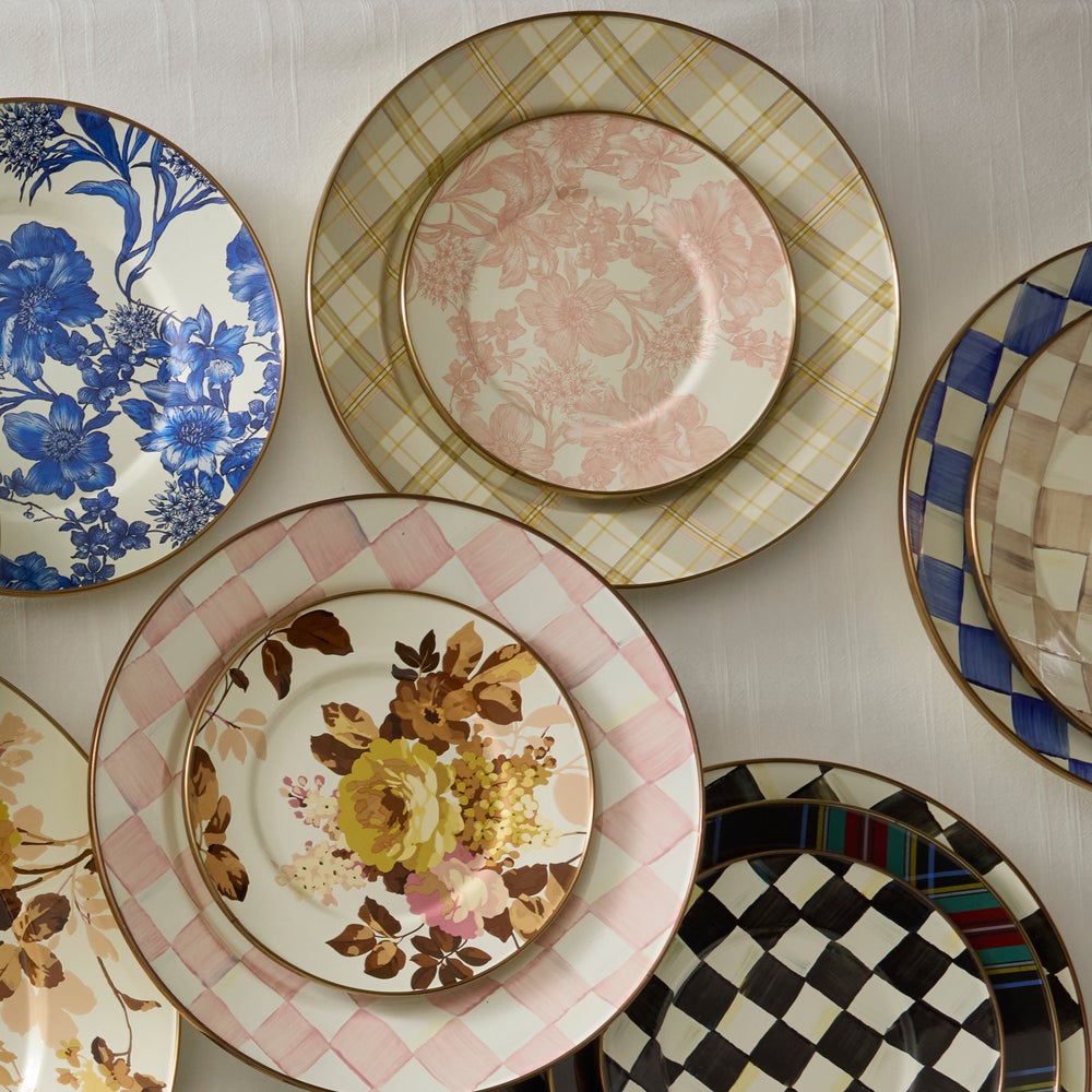 Latte Tartan Dinnerware