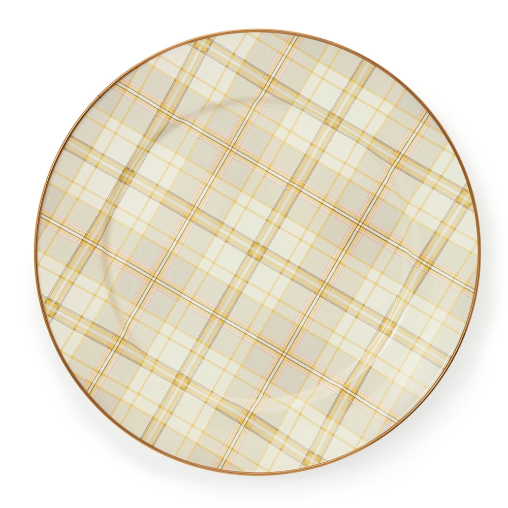 Latte Tartan Dinnerware