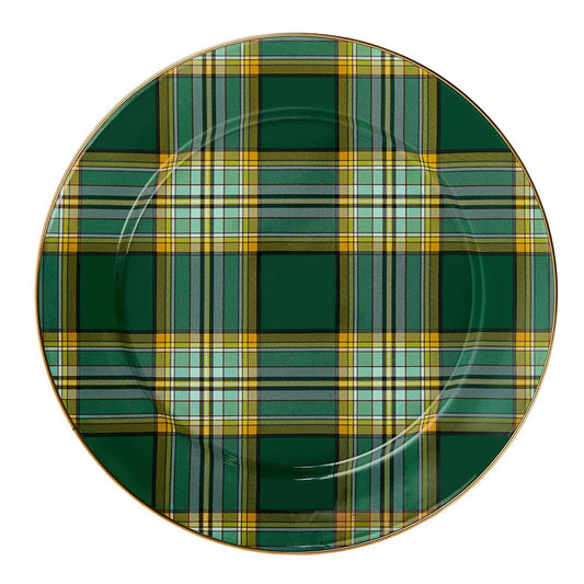 Tartan Green Dinnerware