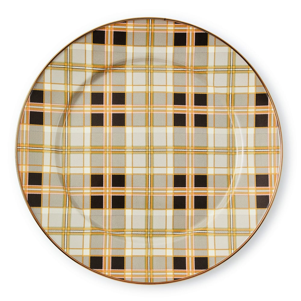 Tartan Mocha Dinnerware