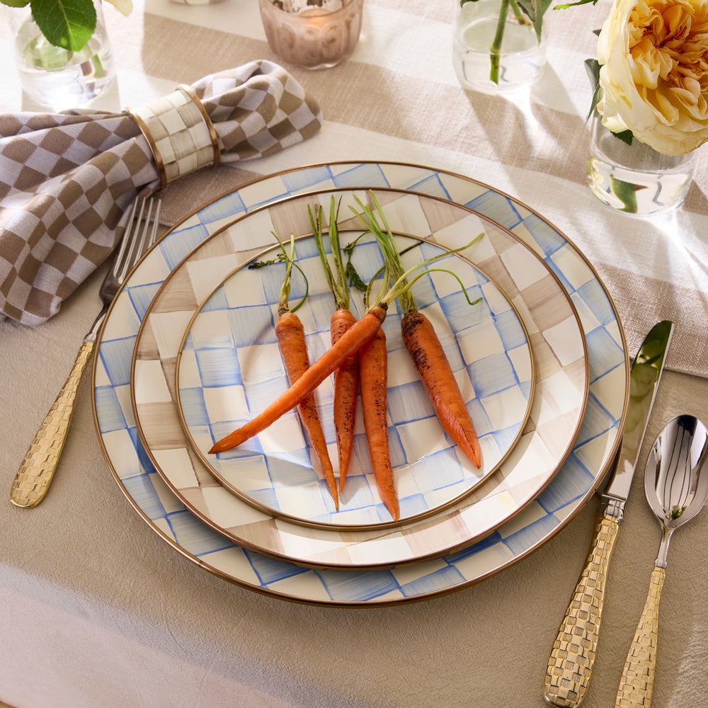 Sky Check Dinnerware