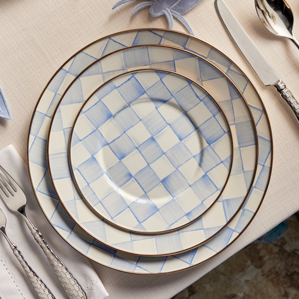 Sky Check Dinnerware
