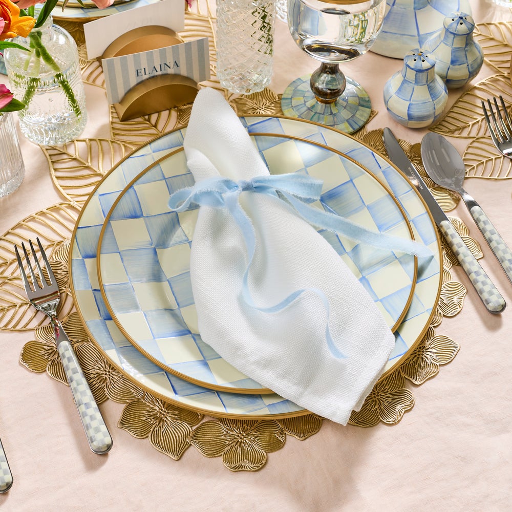 Sky Check Dinnerware