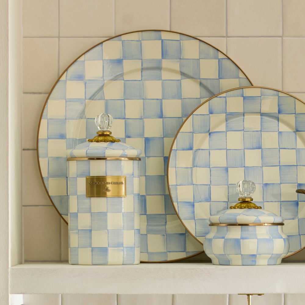 Sky Check Dinnerware