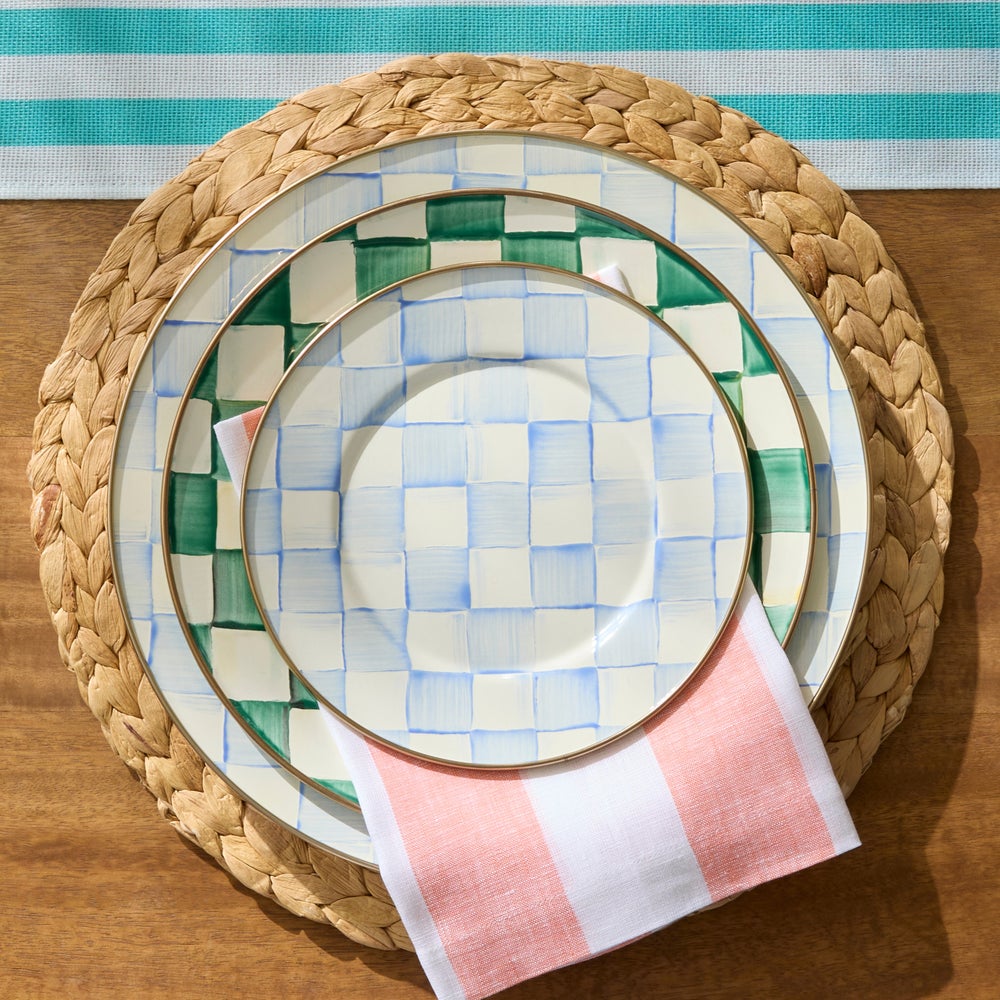 Sky Check Dinnerware