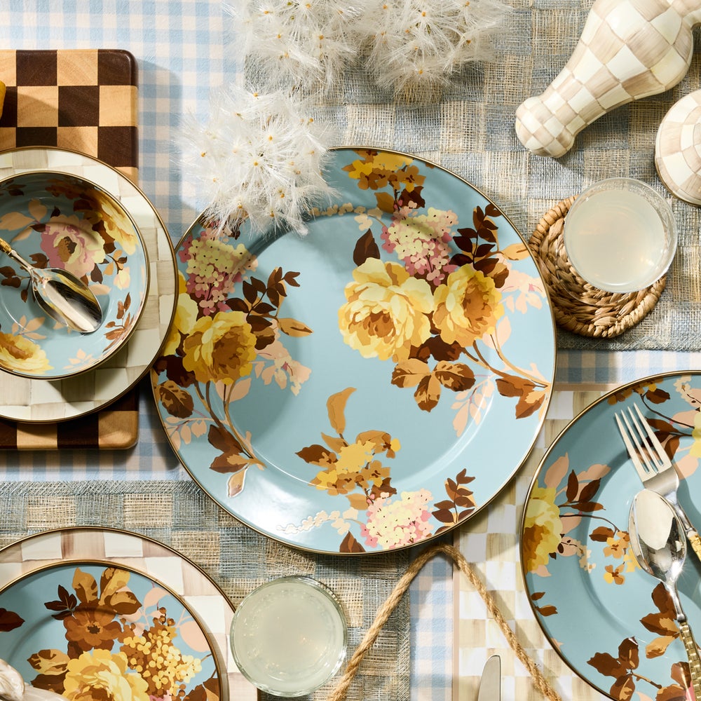 Wild Rose Slate Dinnerware
