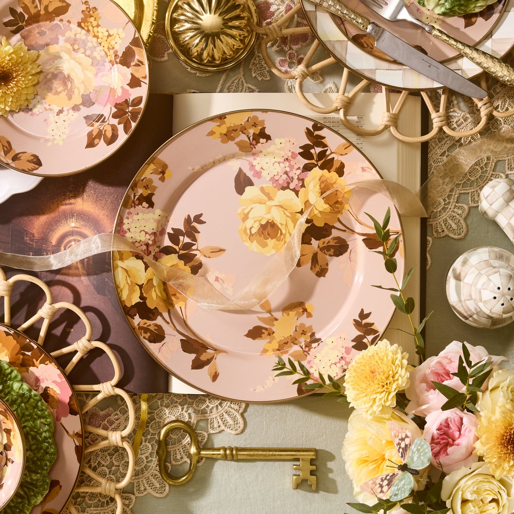 Wild Rose Mauve Dinnerware