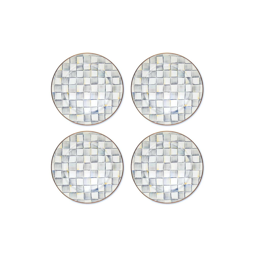 Check Dinnerware, Set of 4