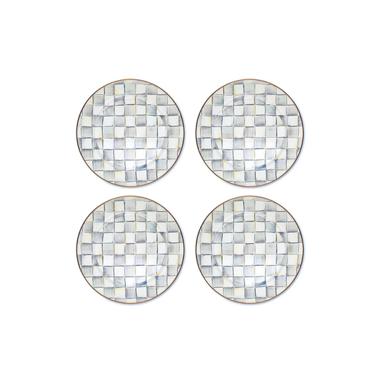 Check Dinnerware, Set of 4
