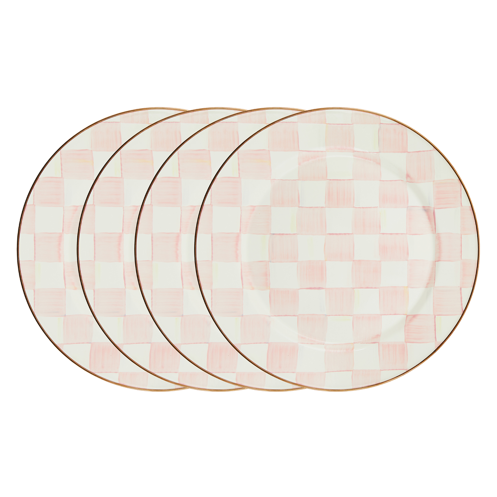 Check Dinnerware, Set of 4