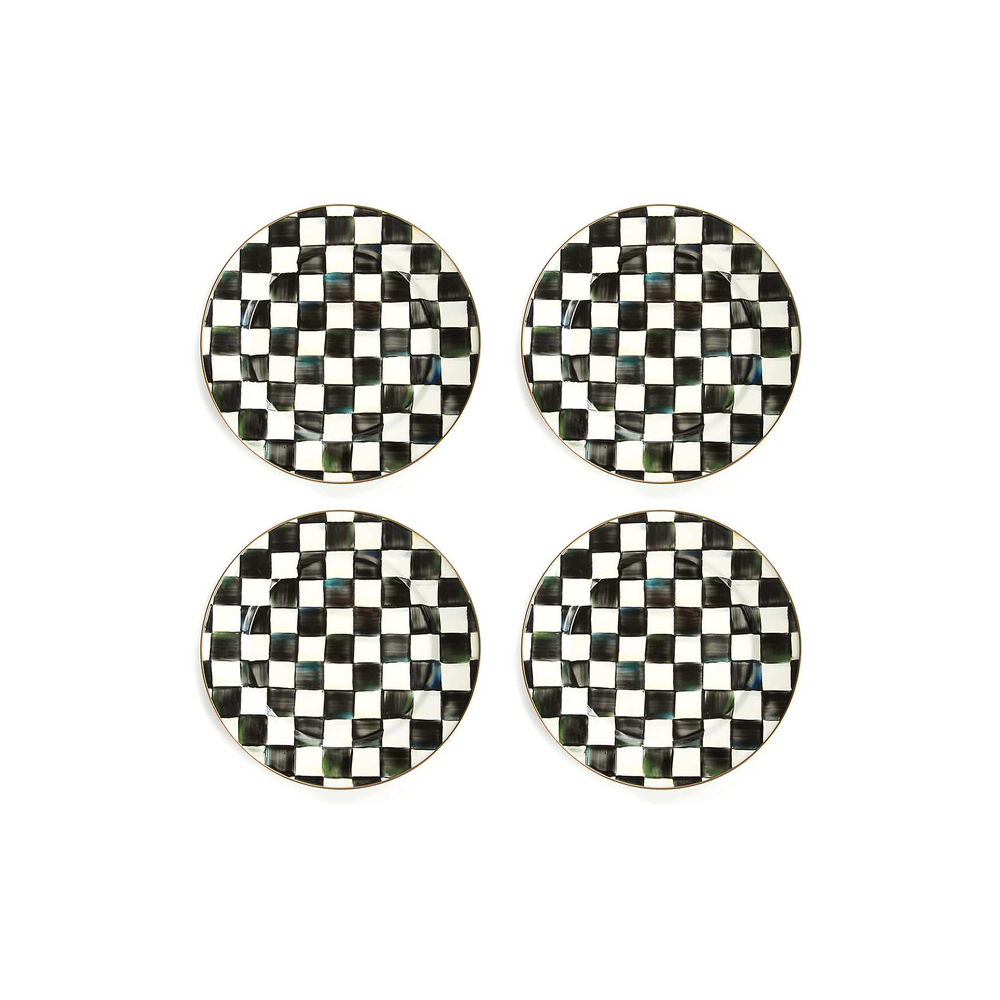 Check Dinnerware, Set of 4