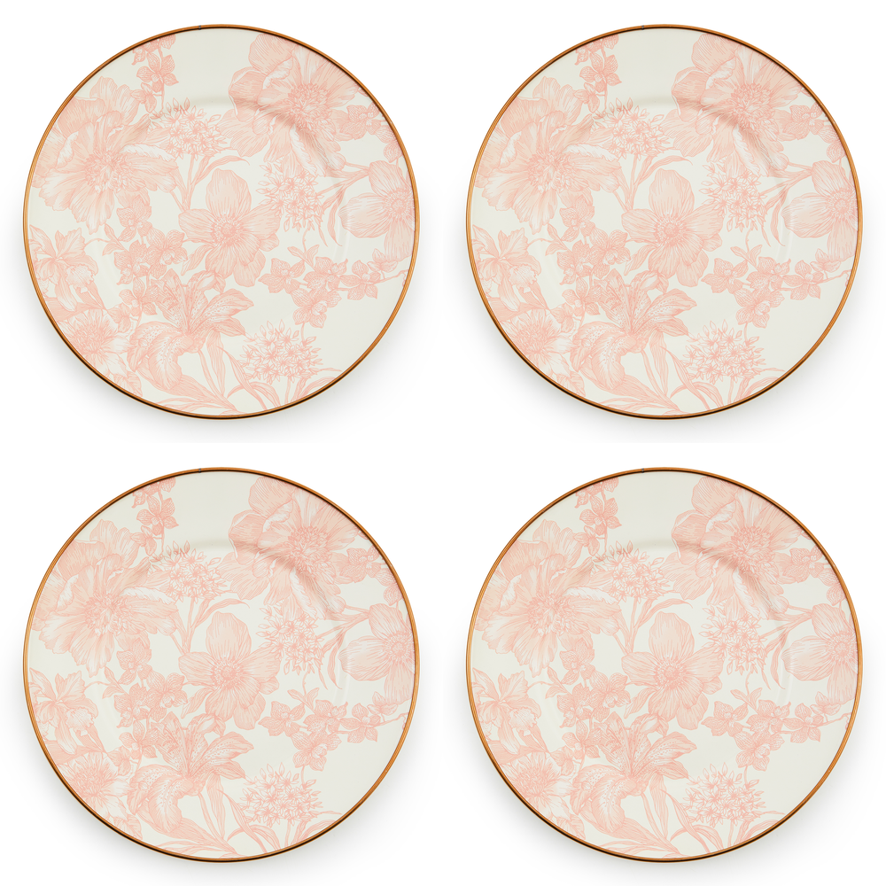 English Garden Dinnerware, Set of 4