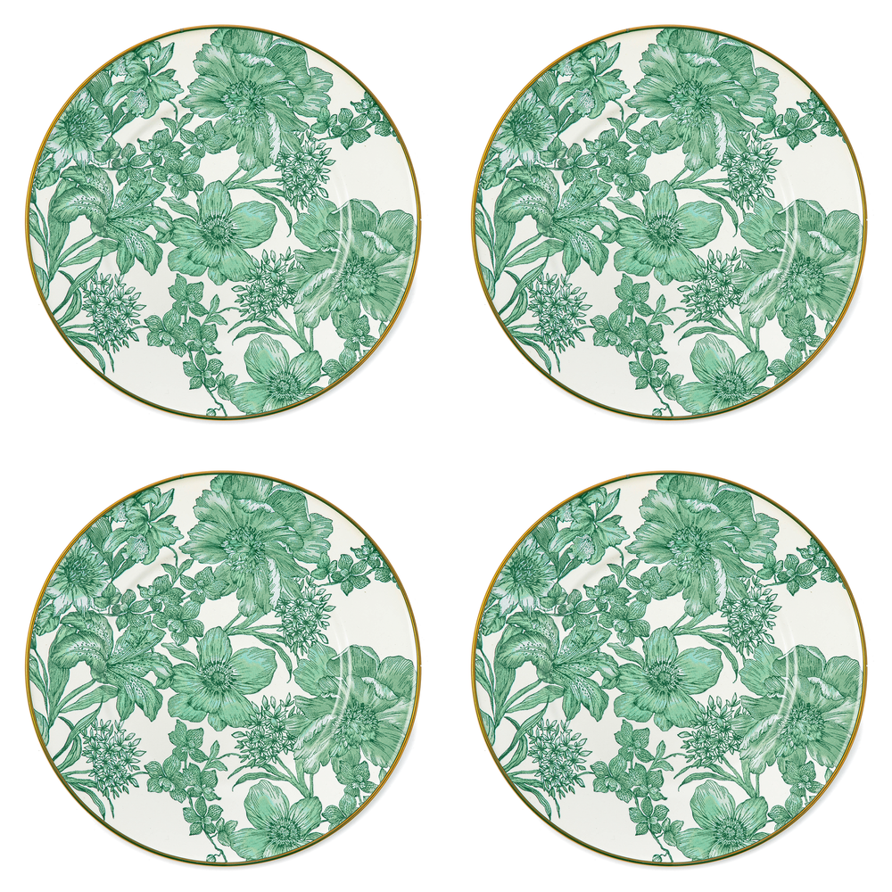 English Garden Dinnerware, Set of 4