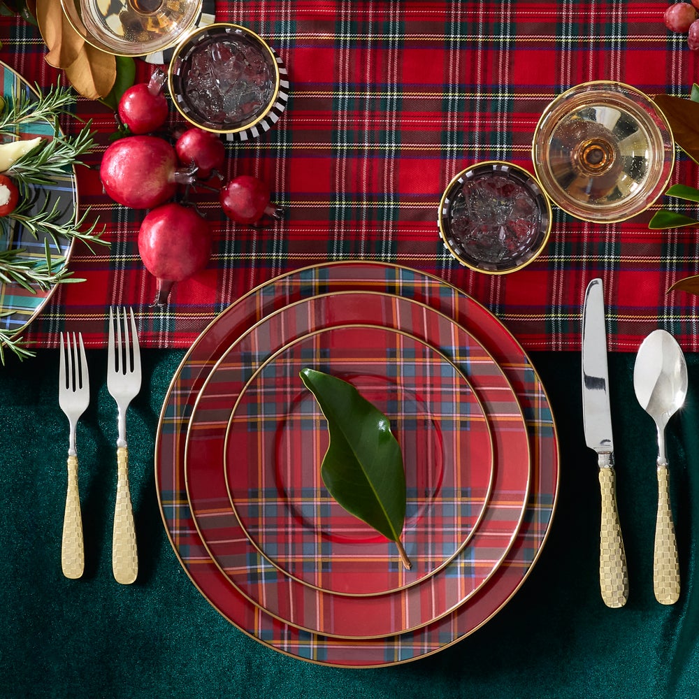 Red Tartastic Dinnerware