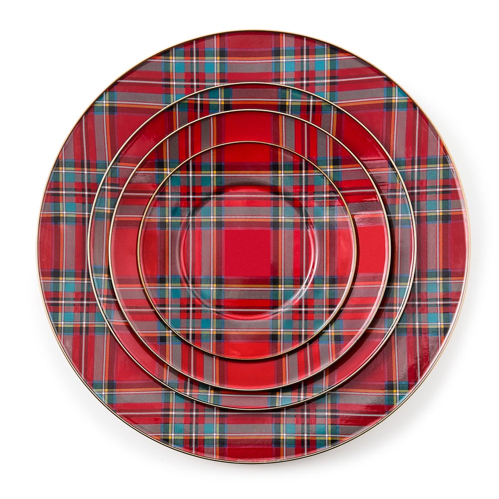 Red Tartastic Dinnerware