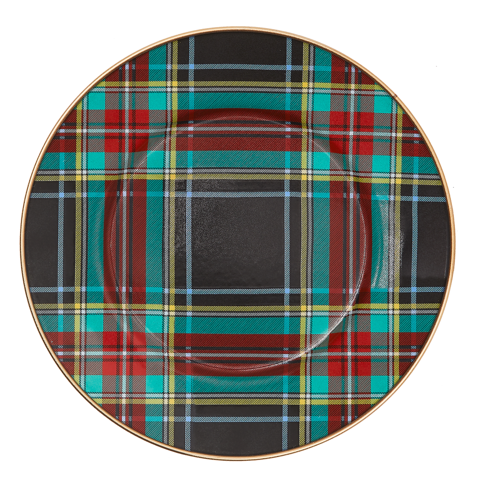 Black Tartan Dinnerware