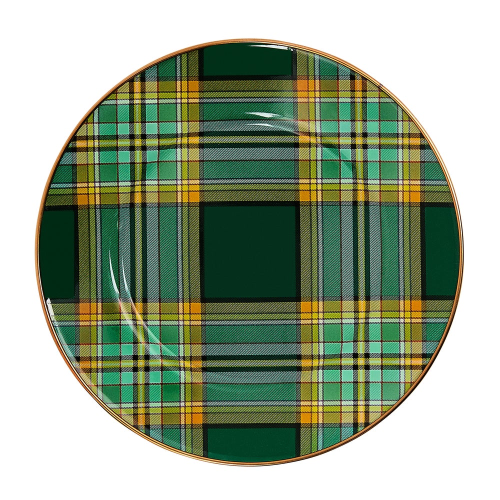 Tartan Green Dinnerware