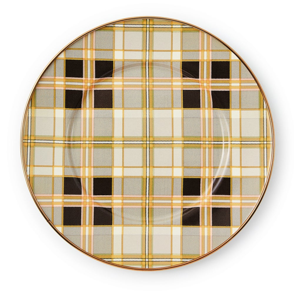 Tartan Mocha Dinnerware
