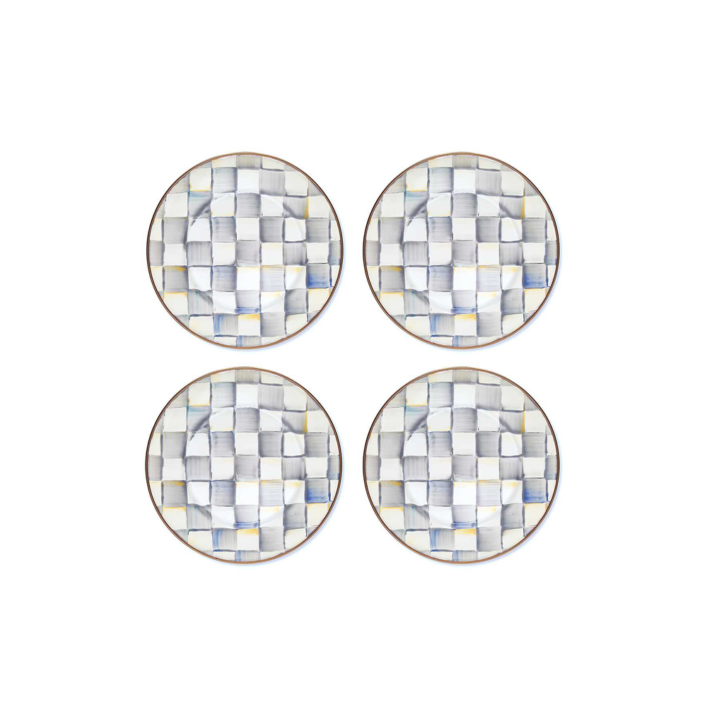 Check Dinnerware, Set of 4