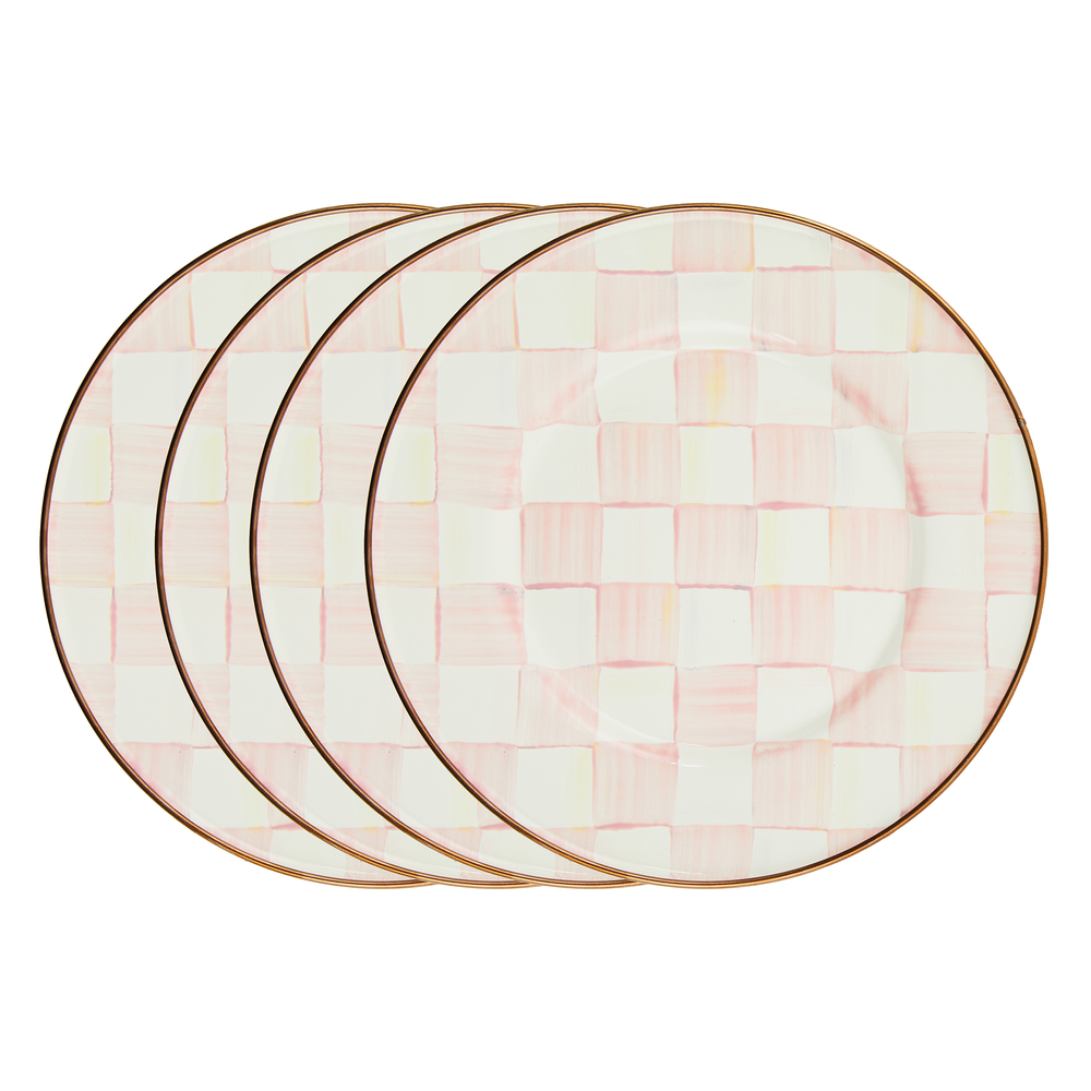 Check Dinnerware, Set of 4