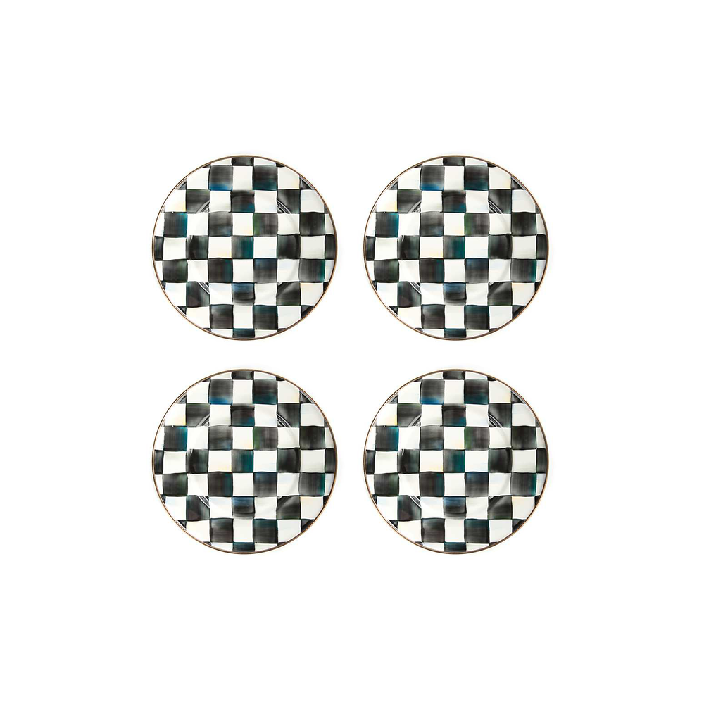 Check Dinnerware, Set of 4