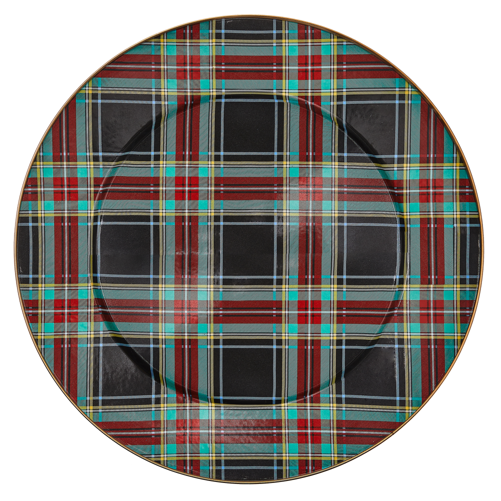Tartan Serving Platter
