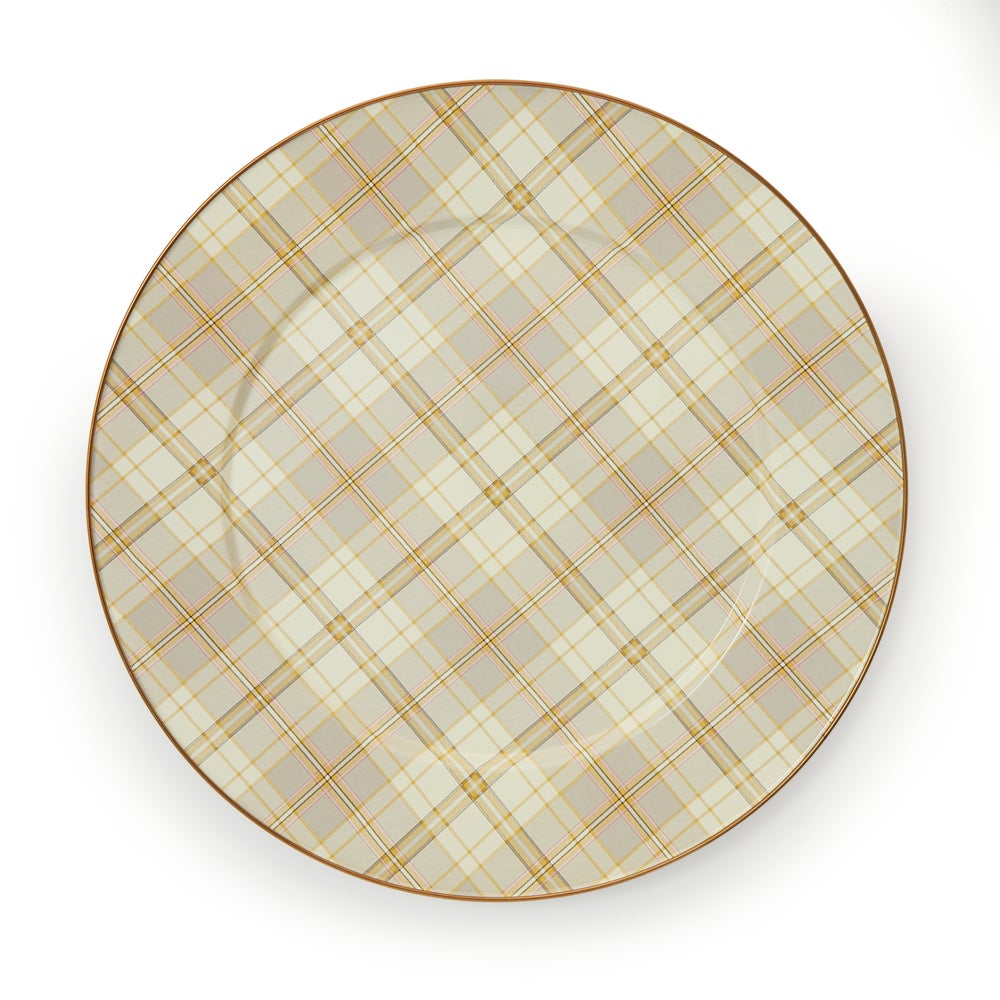 Tartan Serving Platter