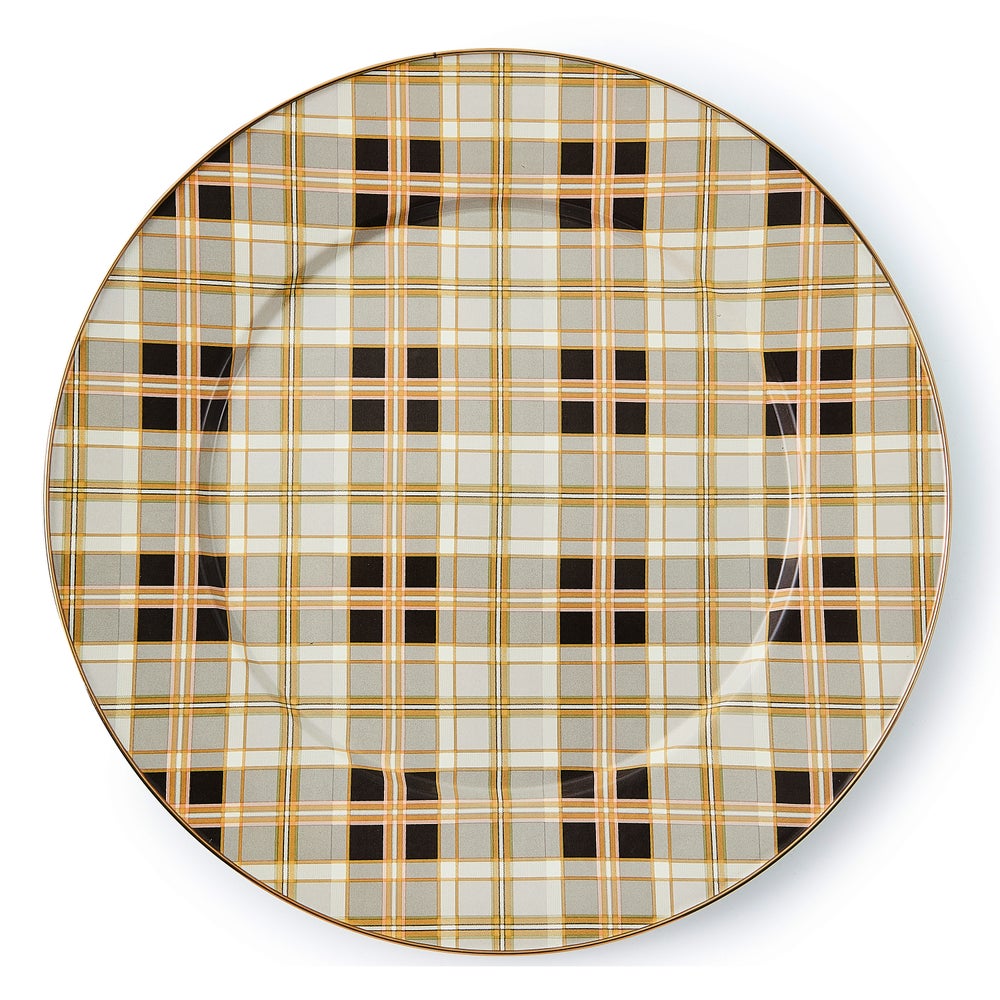 Tartan Serving Platter