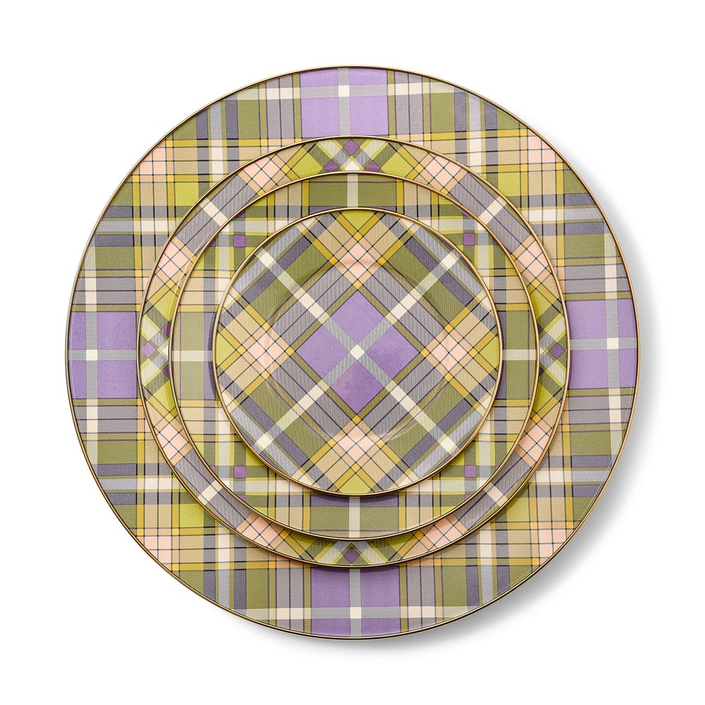 Tartan Serving Platter