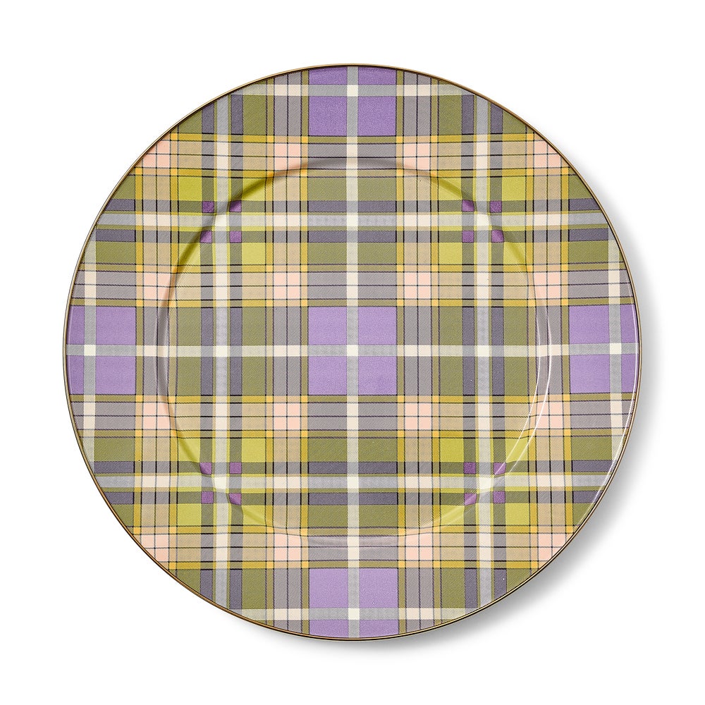 Tartan Serving Platter