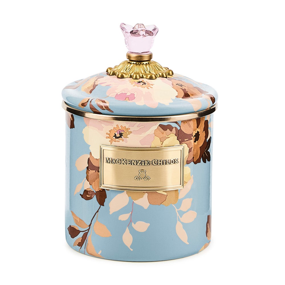 Wild Rose Slate Canisters
