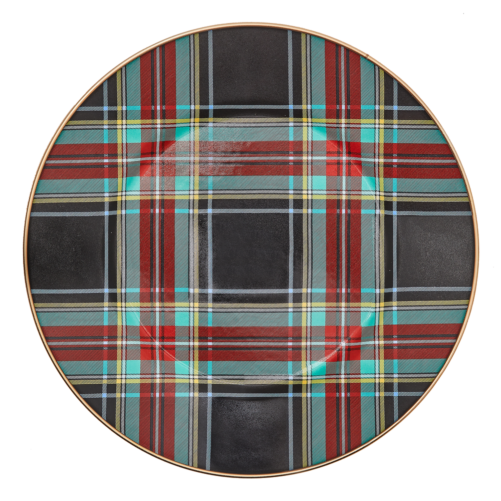 Black Tartan Dinnerware