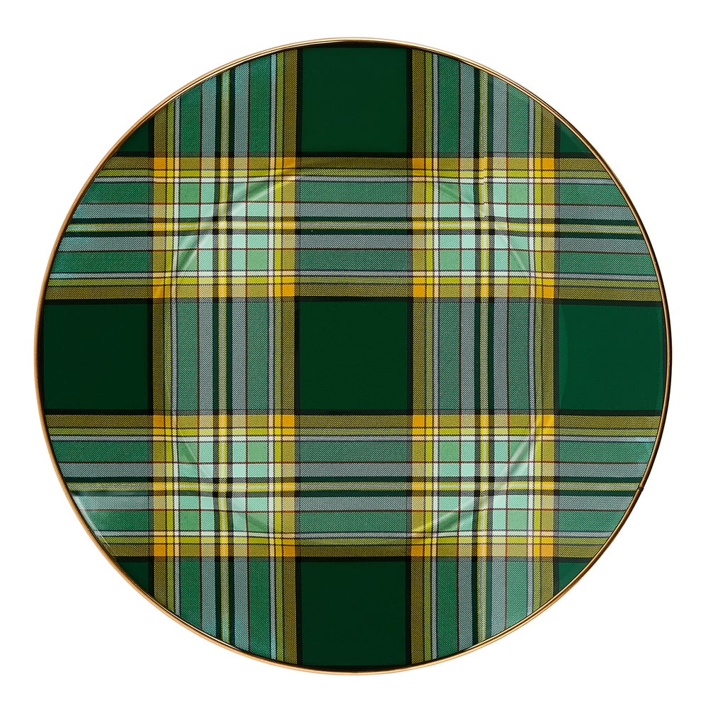 Tartan Green Dinnerware