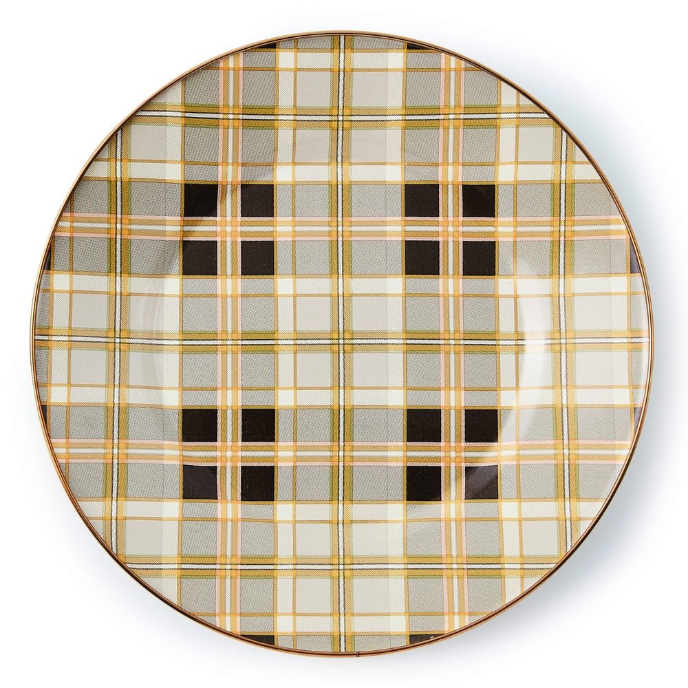 Tartan Mocha Dinnerware