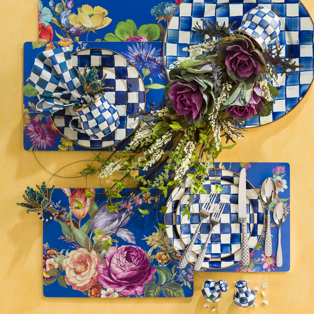Royal Check Enamel Dinnerware