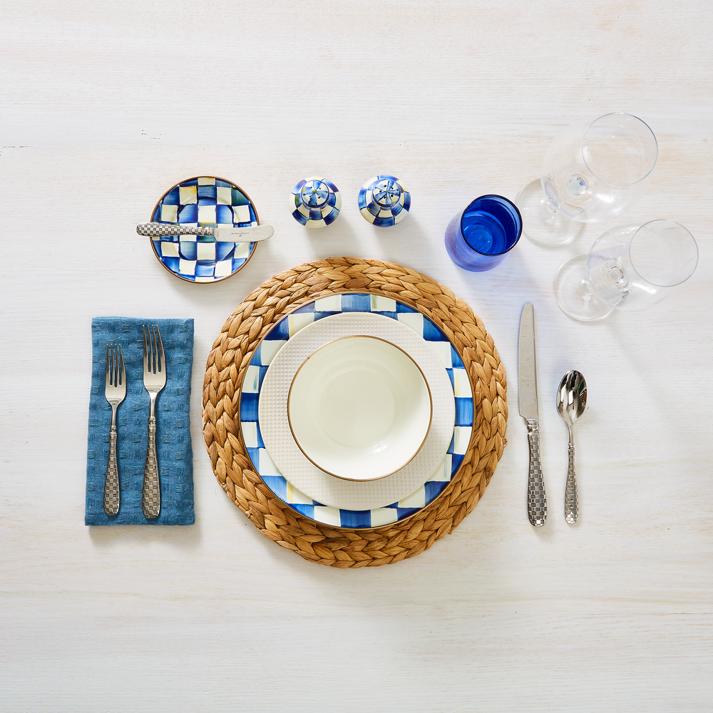Royal Check Enamel Dinnerware