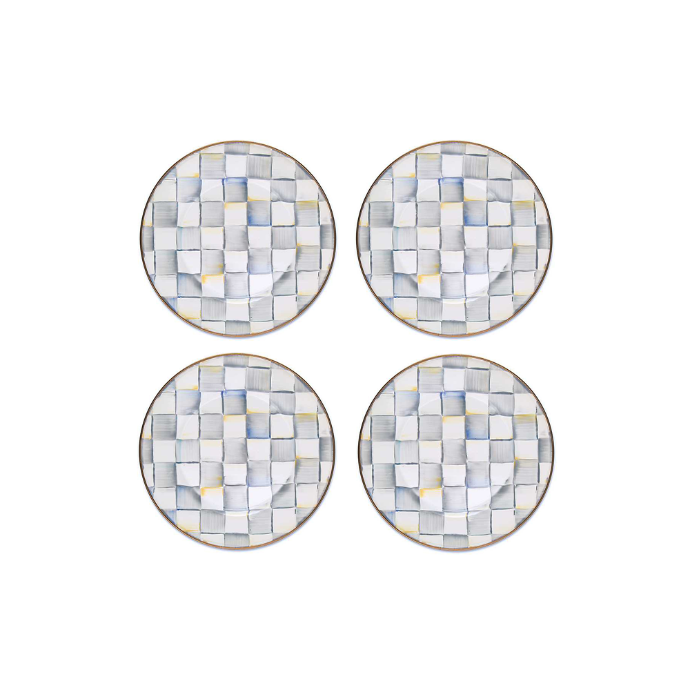 Check Dinnerware, Set of 4