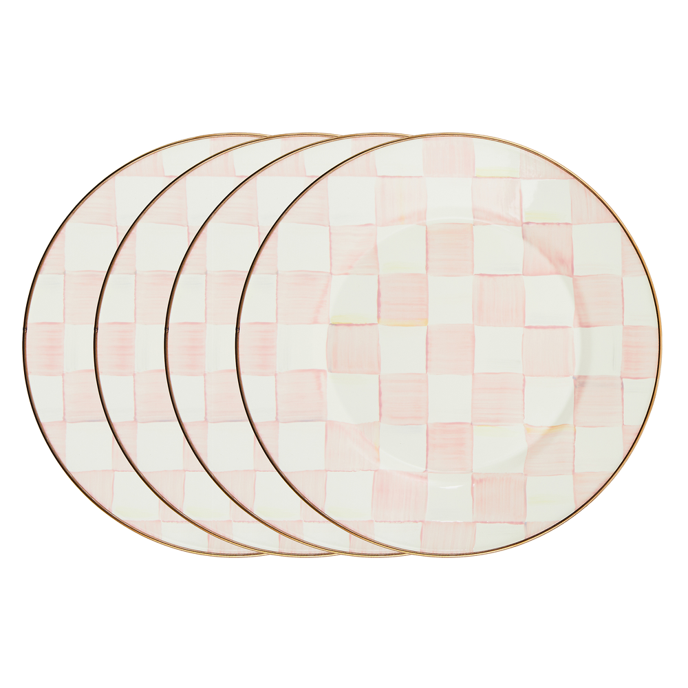 Check Dinnerware, Set of 4