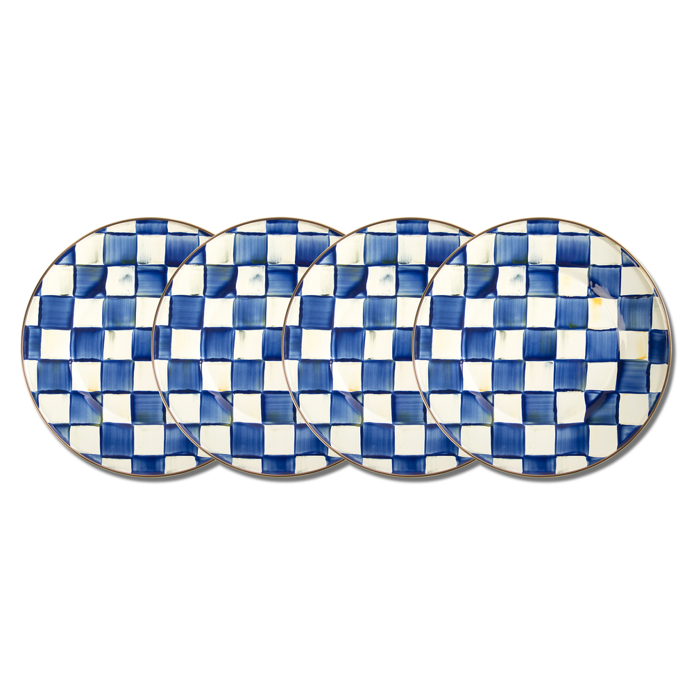 Check Dinnerware, Set of 4