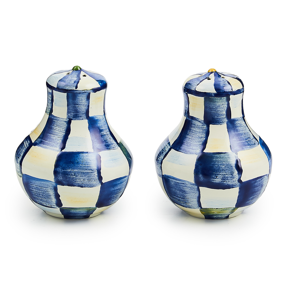 Enamel Salt & Pepper Shakers
