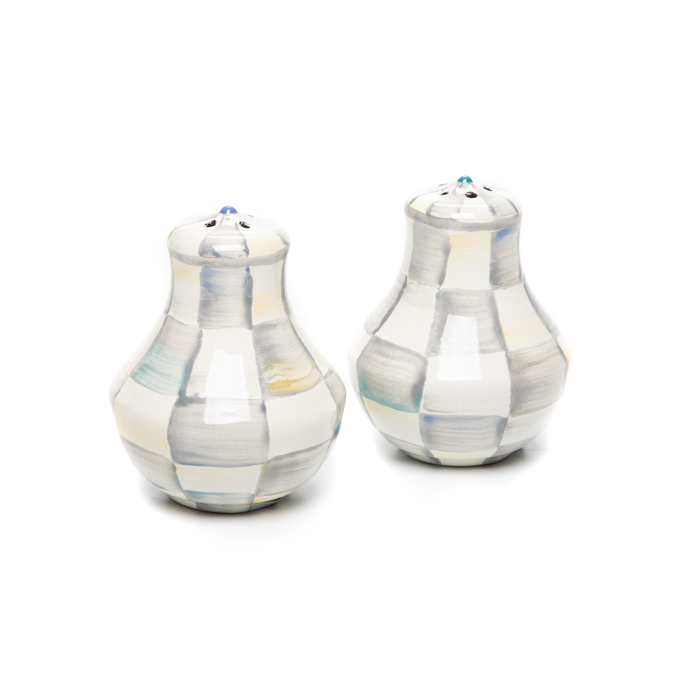 Enamel Salt & Pepper Shakers