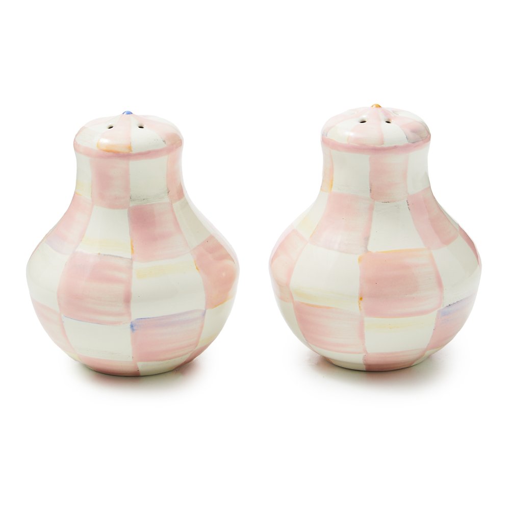 Enamel Salt & Pepper Shakers