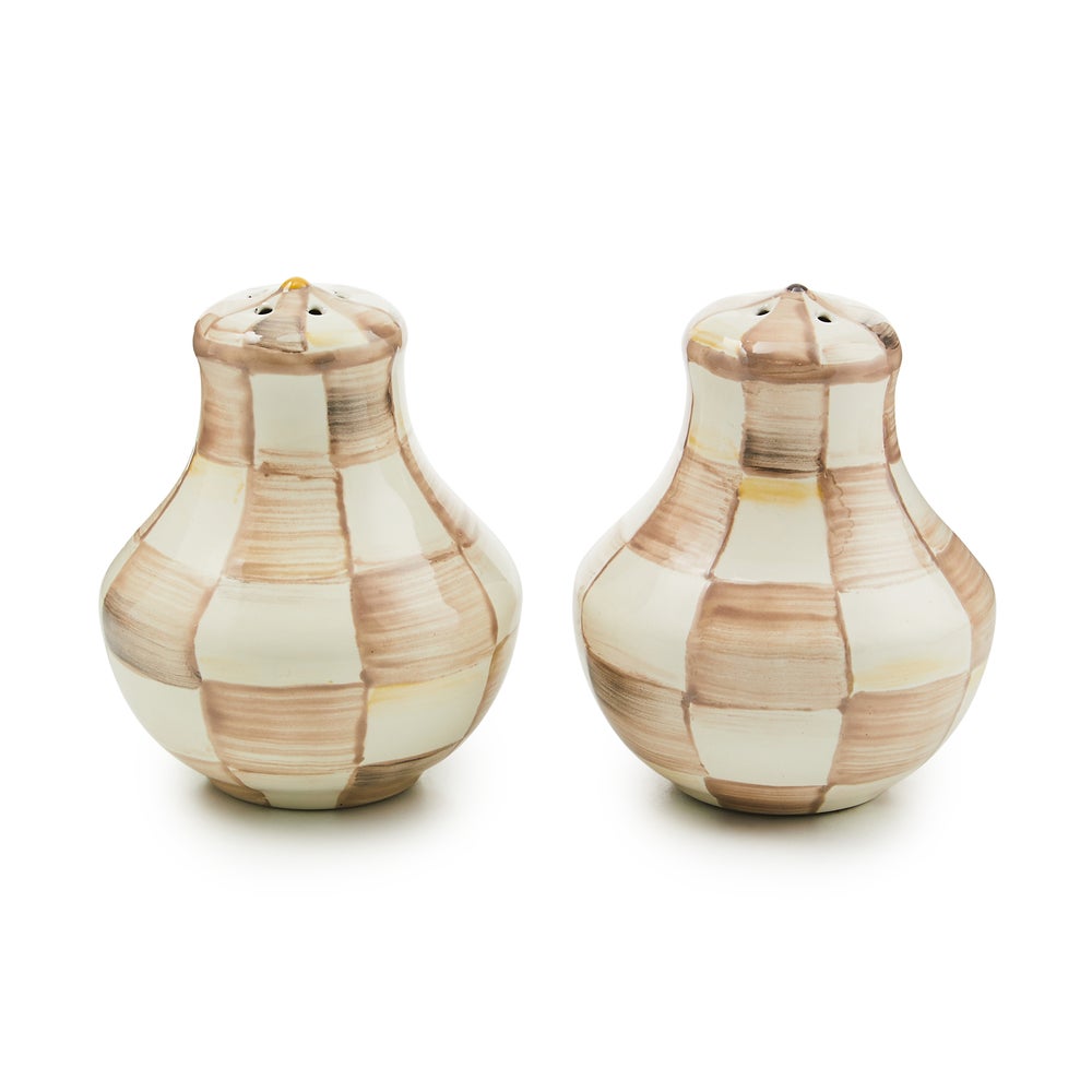 Enamel Salt & Pepper Shakers