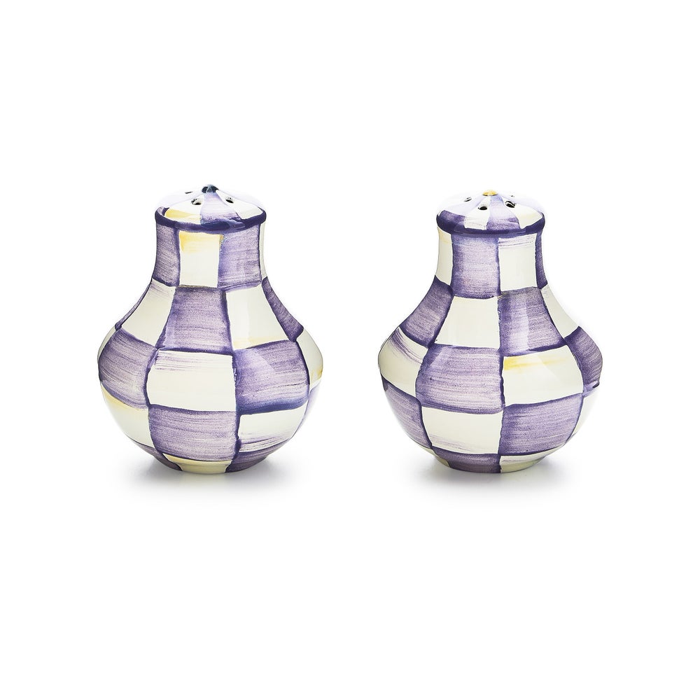 Enamel Salt & Pepper Shakers
